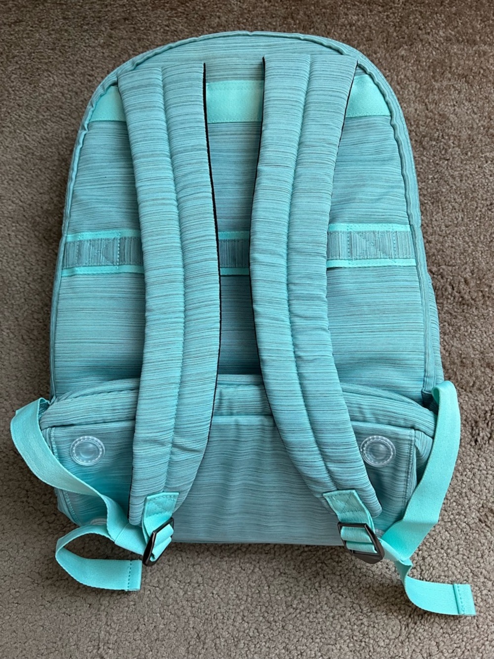 Lug puddle jumper backpack NWT brushed aquamarine legacy collection - Picture 3 of 6